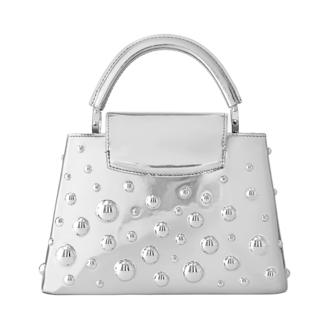 루이비통 x 야요이 쿠사마 카퓌신 BB 실버(Louis Vuitton x YK Capucines BB Silver) - 3