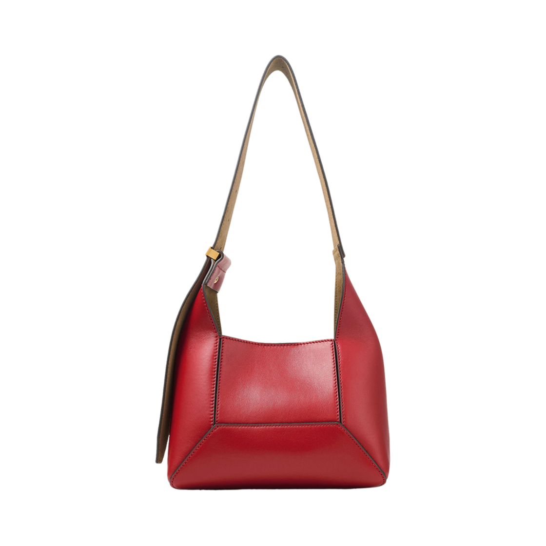 지미추 다이아몬드 호보 S 레더 숄더백 루비 레드(Jimmy Choo Diamond Hobo S Leather Shoulder Bag Ruby Red) - 2