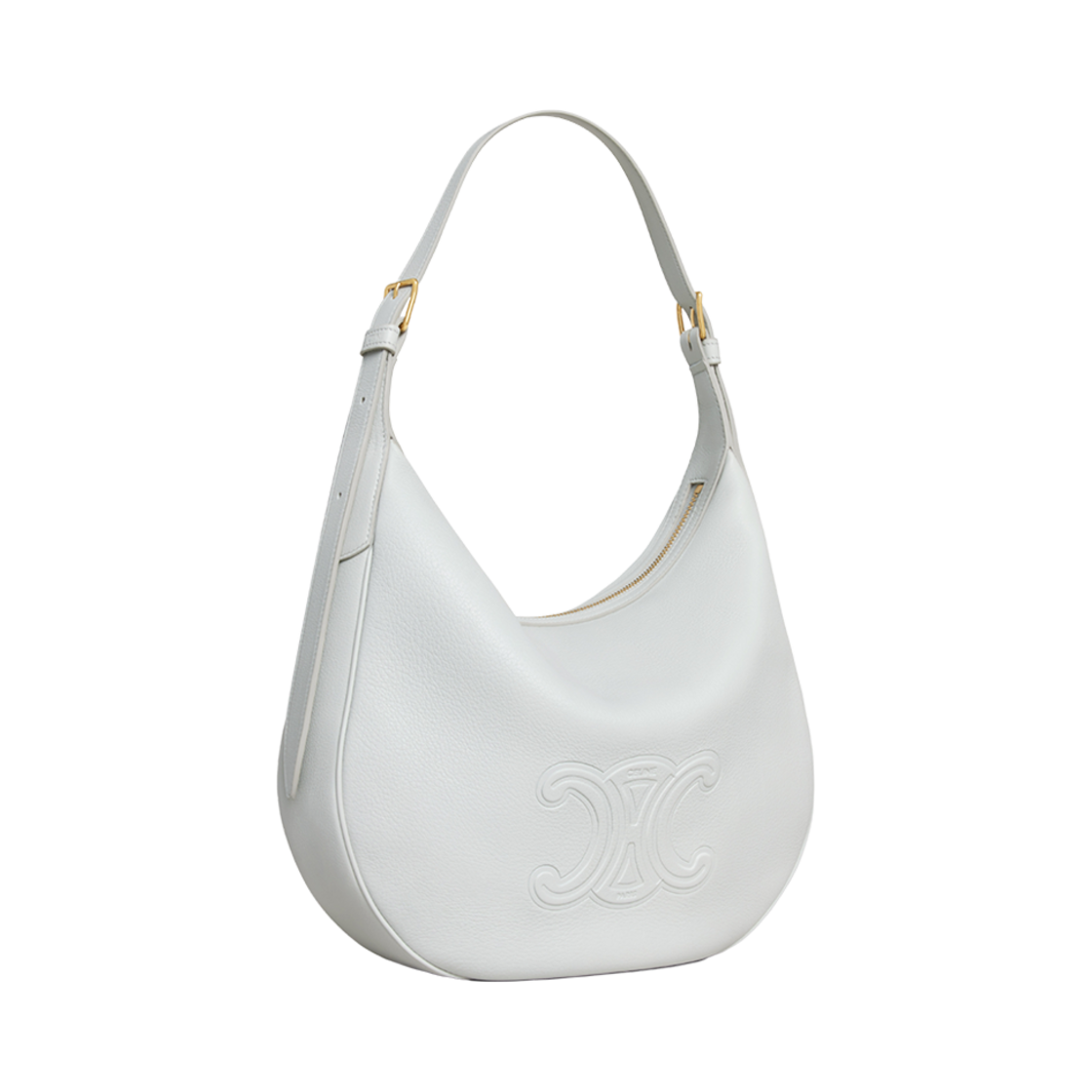 셀린느 헬로이즈 퀴르 트리옹프 백 서플 카프스킨 문(Celine Heloise Cuir Triomphe Bag in Supple Calfskin Moon) - 2