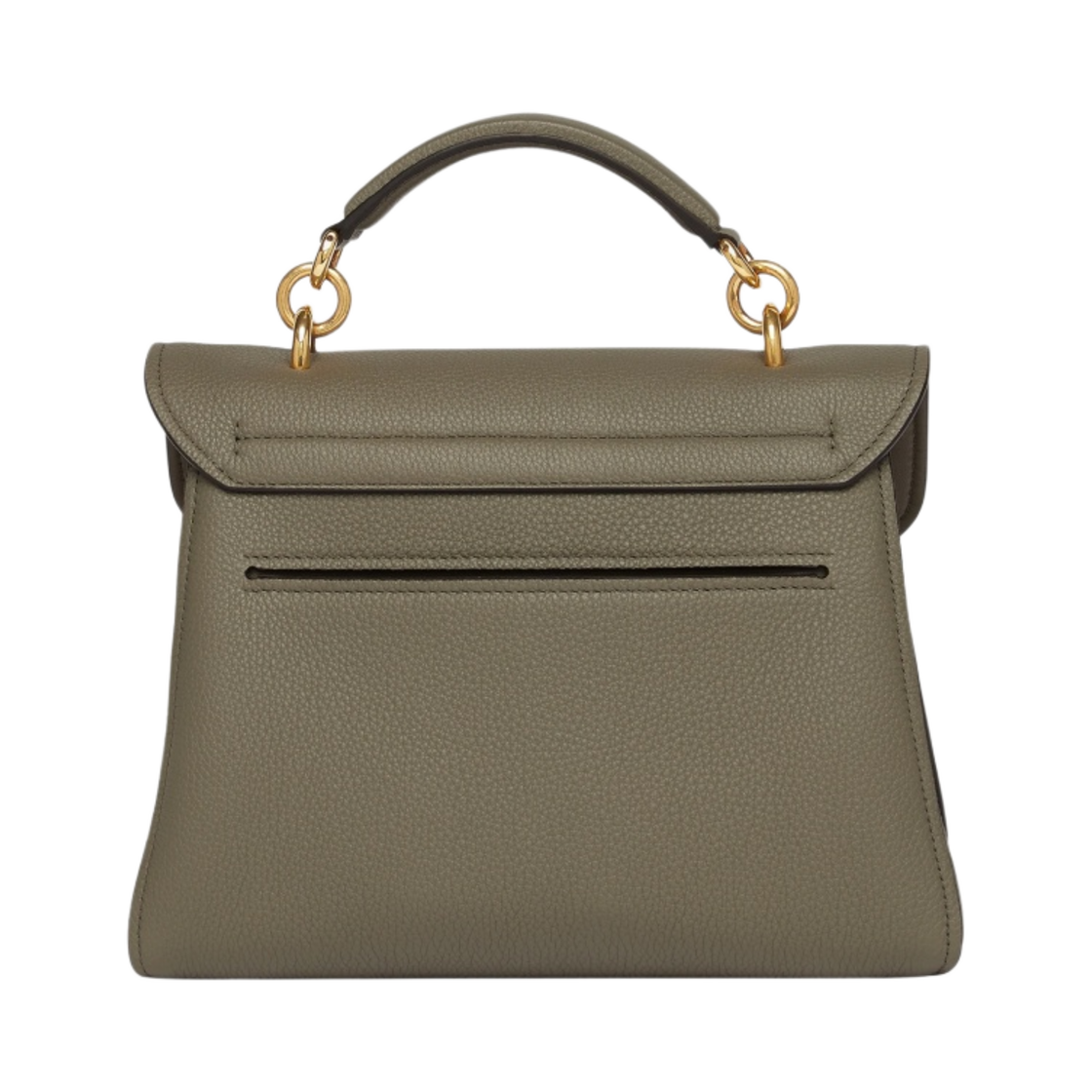 페라가모 스몰 간치니 탑 핸들백 올리브 그린(Ferragamo Small Gancini Top Handle Bag Olive Green) - 3