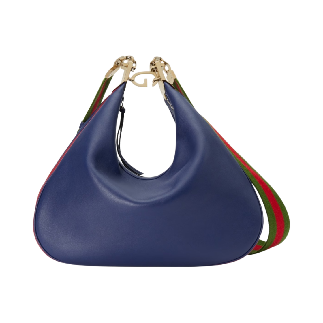구찌 아타셰 미디움 숄더백 블루 레더(Gucci Attache Medium Shoulder Bag Blue Leather) - 1
