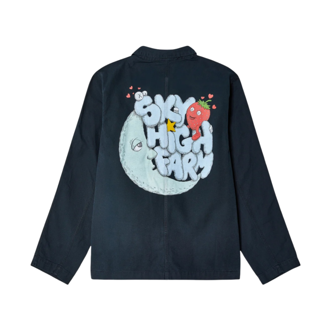 나이키 x 카우스 x 스카이 하이 팜 워크웨어 초어 코트 블랙