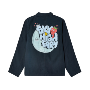 Nike x Kaws x Sky High Farm Workwear Chore Coat Black