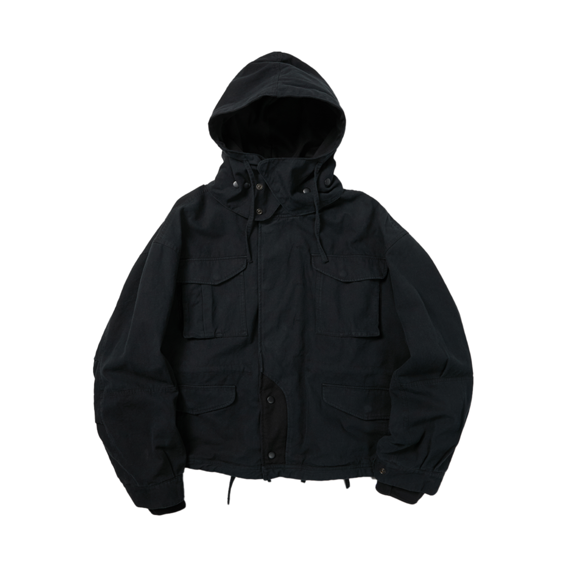 ET2501JK02BK ETCE Washed Field Jacket Black
