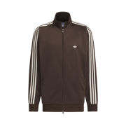Adidas Originals Track Jacket Gender Neutral Dark Brown Wonder White - US Sizing