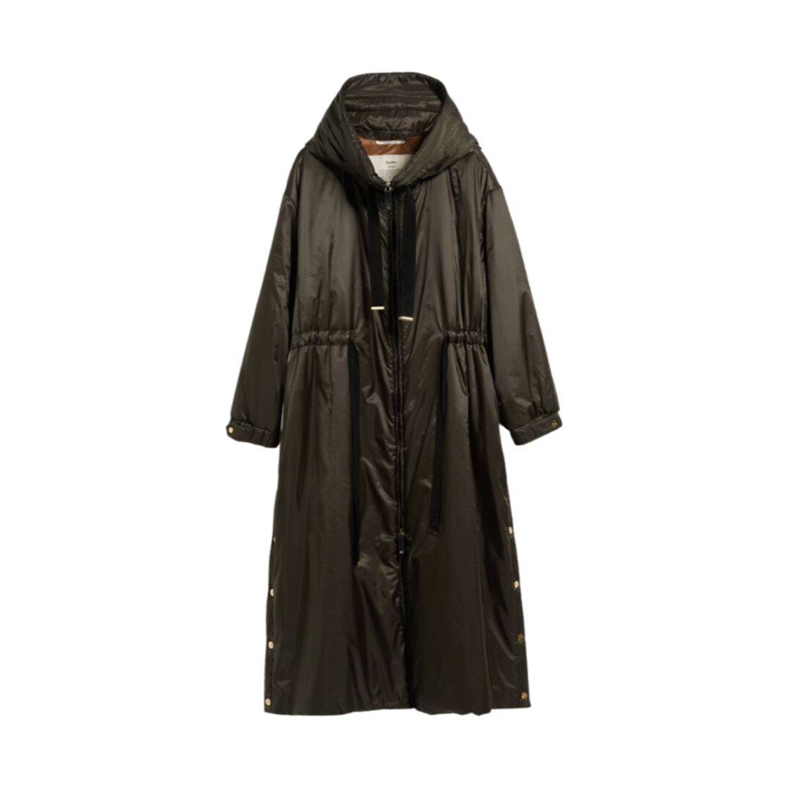 (W) 막스마라 더 큐브 클림트 방수 캔버스 파카 카키((W) Max Mara The Cube Klimt Water-Repellent Canvas Parka Kaki) - 1