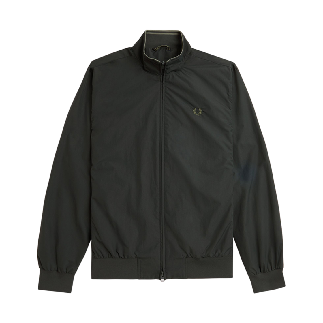 AFPM2432660-T61 Fred Perry The Brentham Jacket Night Green