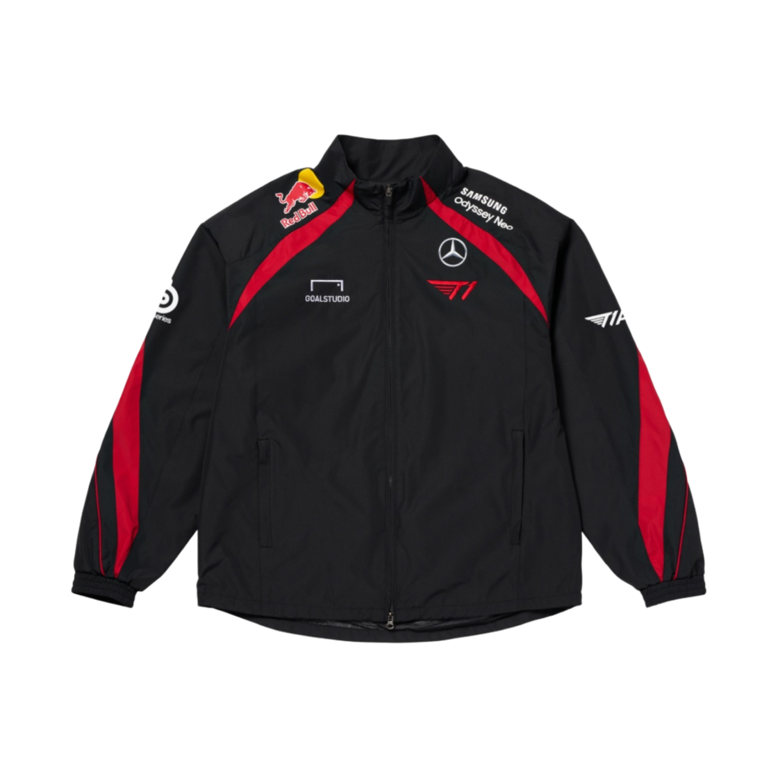 티원 2024 스프링 LCK 유니폼 자켓 블랙 (논 마킹 버전)(T1 2024 Spring LCK Uniform Jacket Black (Non Marking Ver.))