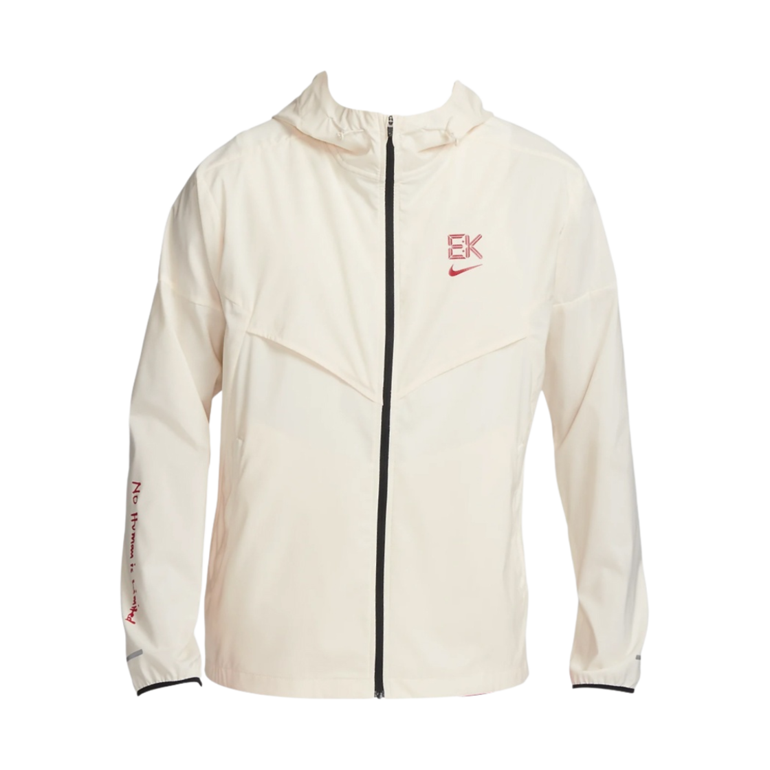 나이키 드라이핏 킵초게 윈드러너 코코넛 밀크 블랙 칠레 레드 - 아시아