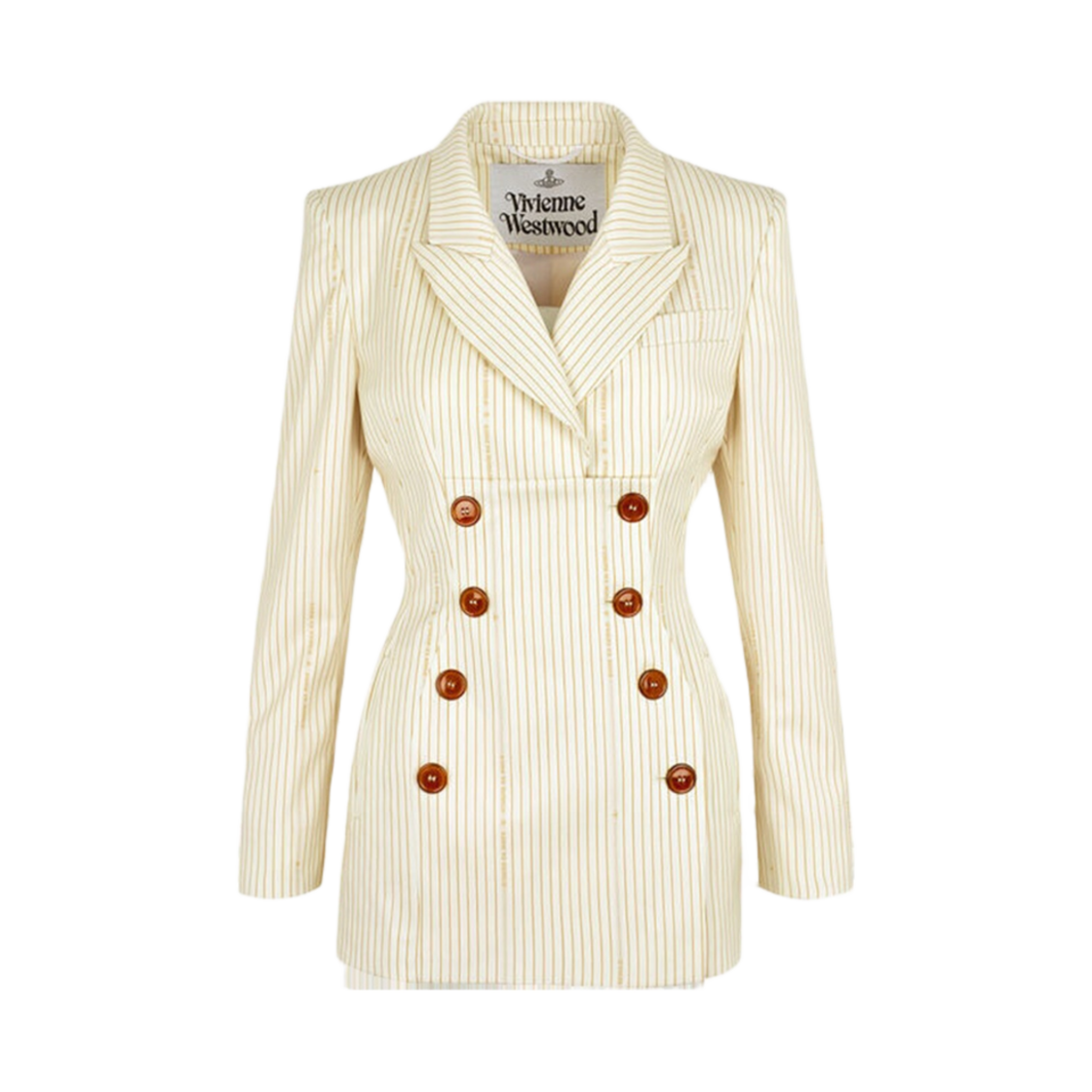 (W) 비비안 웨스트우드 Db 리타 자켓 오프 화이트((W) Vivienne Westwood Db Rita Jacket Off White) - 1