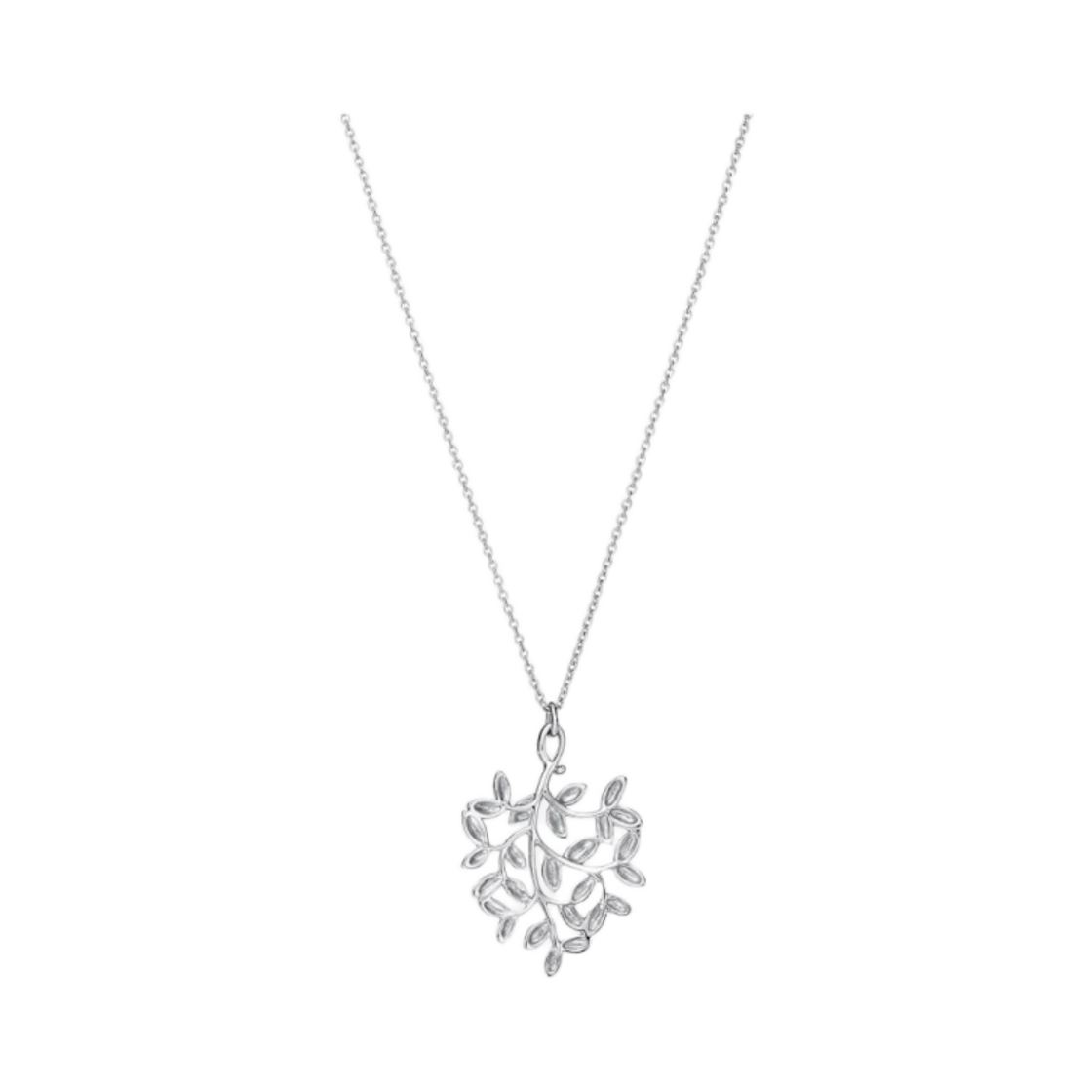 티파니 앤 코 팔로마 피카소 올리브 리프 스몰 펜던트 스털링 실버(Tiffany & Co. Paloma Picasso Olive Leaf Small Pendant Sterling Silver) - 2