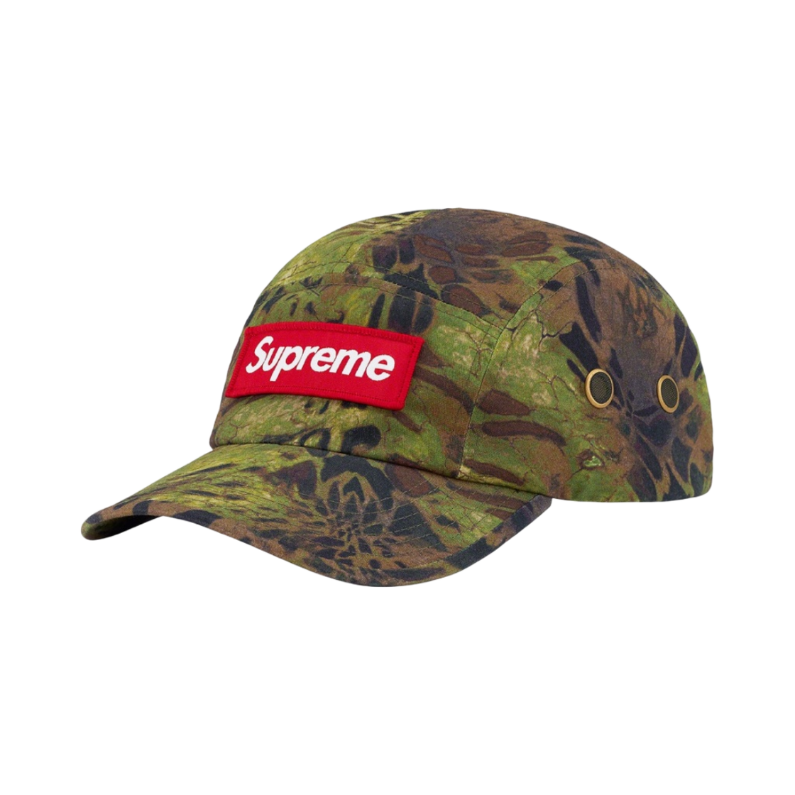 슈프림 밀리터리 캠프캡 올리브 프림1 카모 - 22SS