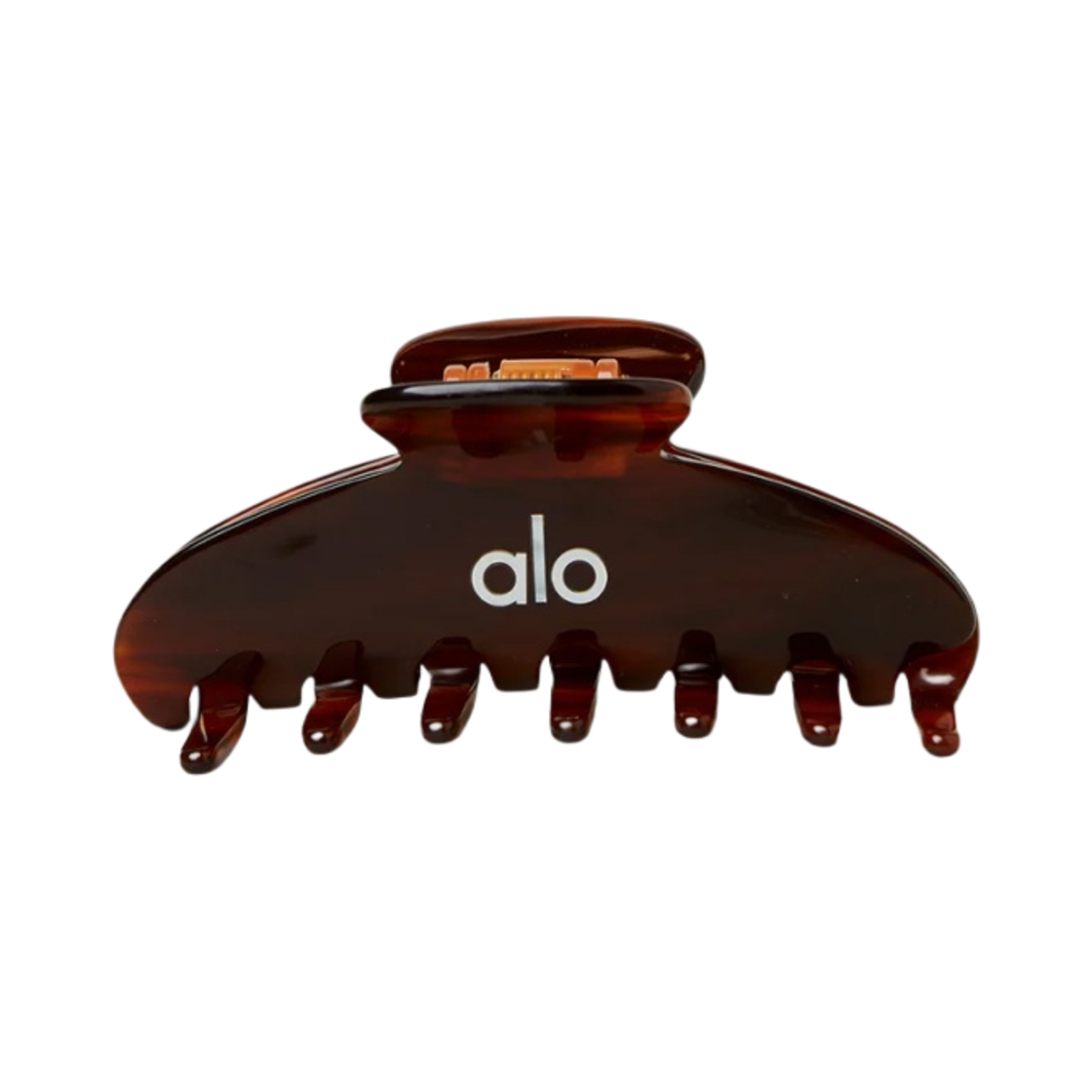 (W) 알로 요가 90’s 클로 클립 브라운 톨토이즈((W) Alo Yoga 90's Claw Clip Brown Tortoise)