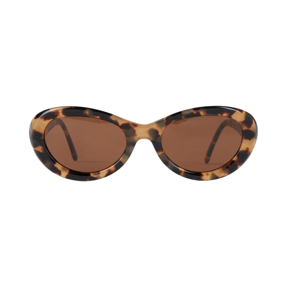 232-4001-900-848 Toteme Oval Sunglasses Tortoise
