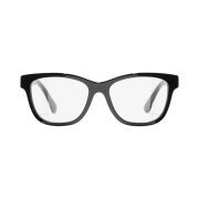 Chanel Square Eyeglasses Acetate & Black