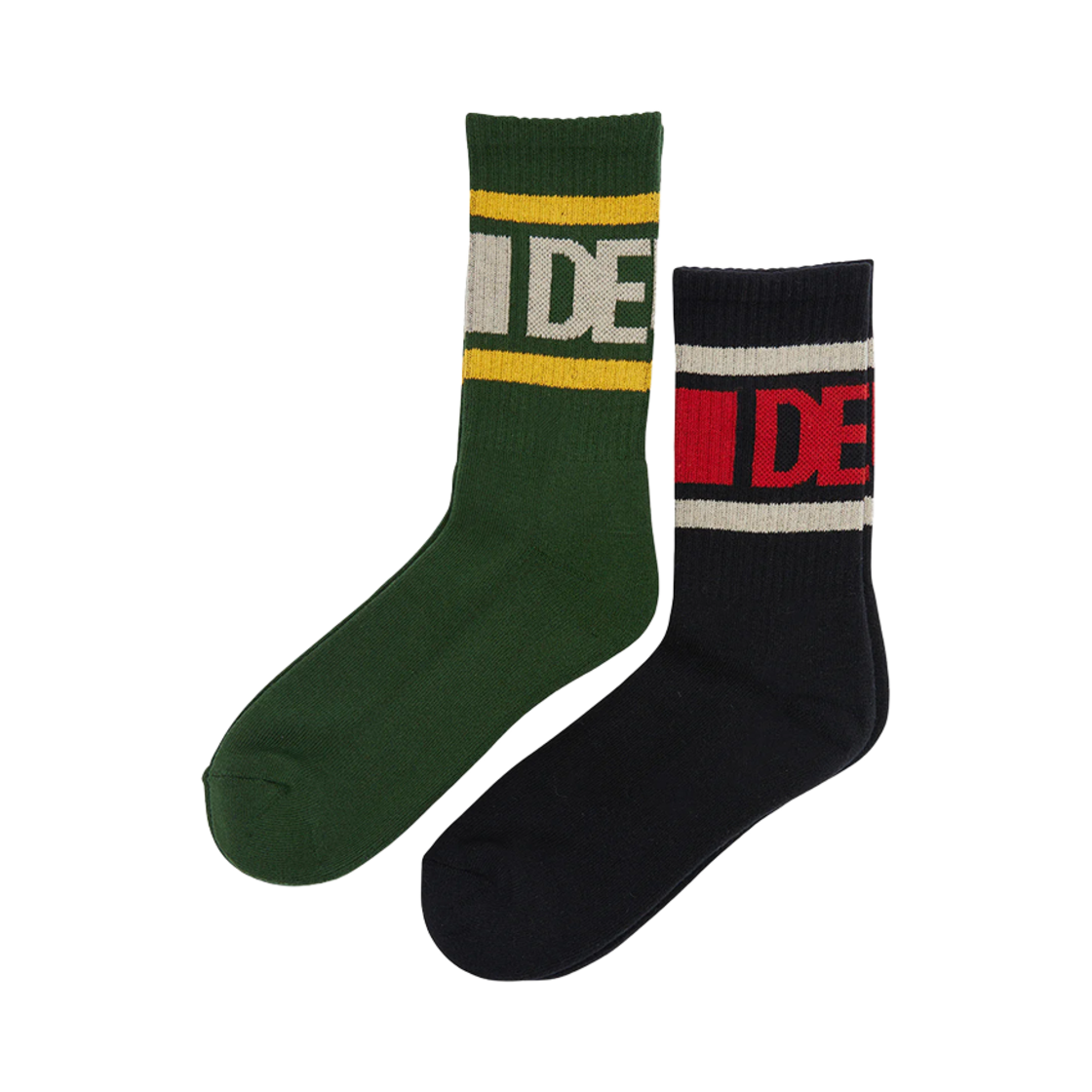 DMF247757-2ML Deus Ex Machina Based Socks Multicolor (2 Pack)