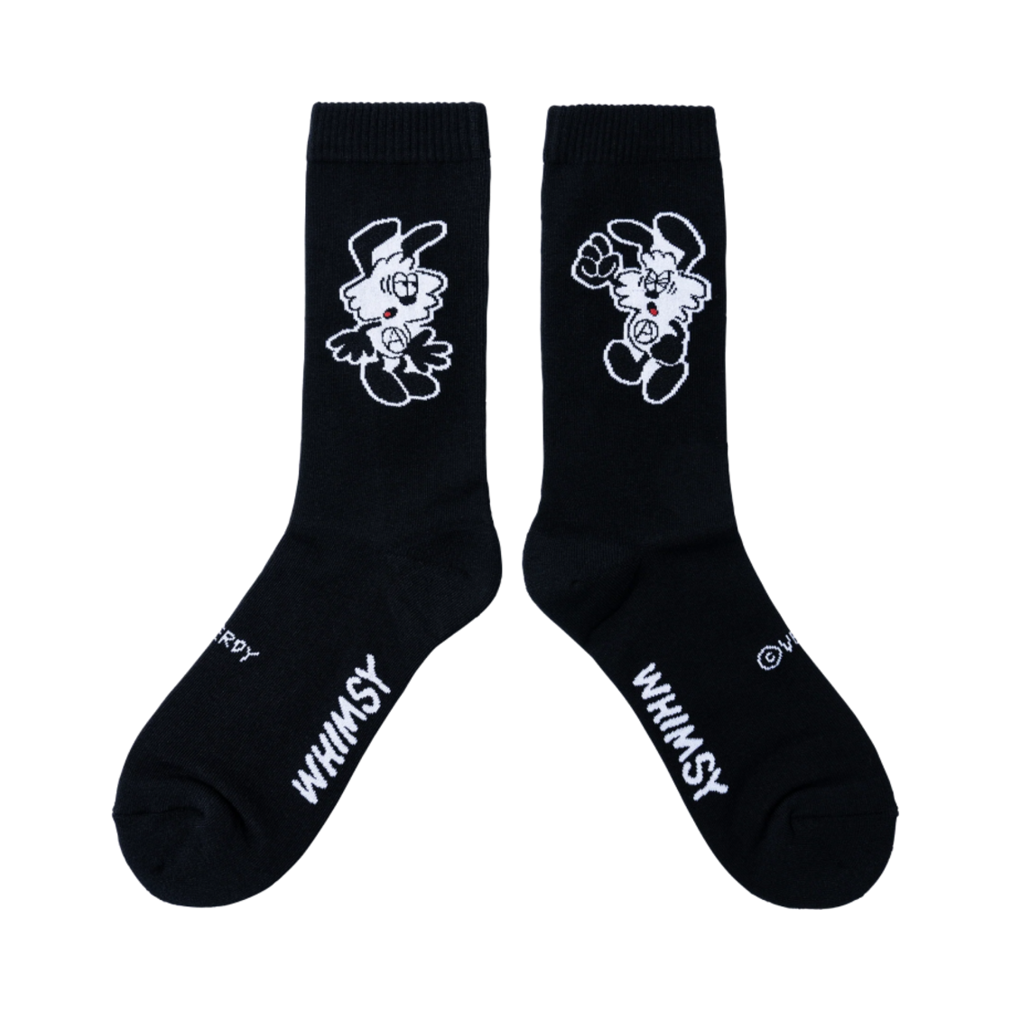 베르디 x 윔지 빅 삭스 블랙(Verdy x Whimsy Vick Socks Black)