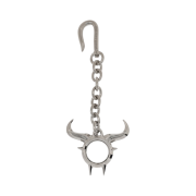 Diesel Brave CNY 2021 Keyring Silver