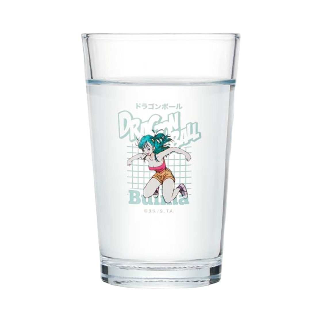 드래곤볼 색변화컵 부르마(DB Graphic Glass Cup Bulma)