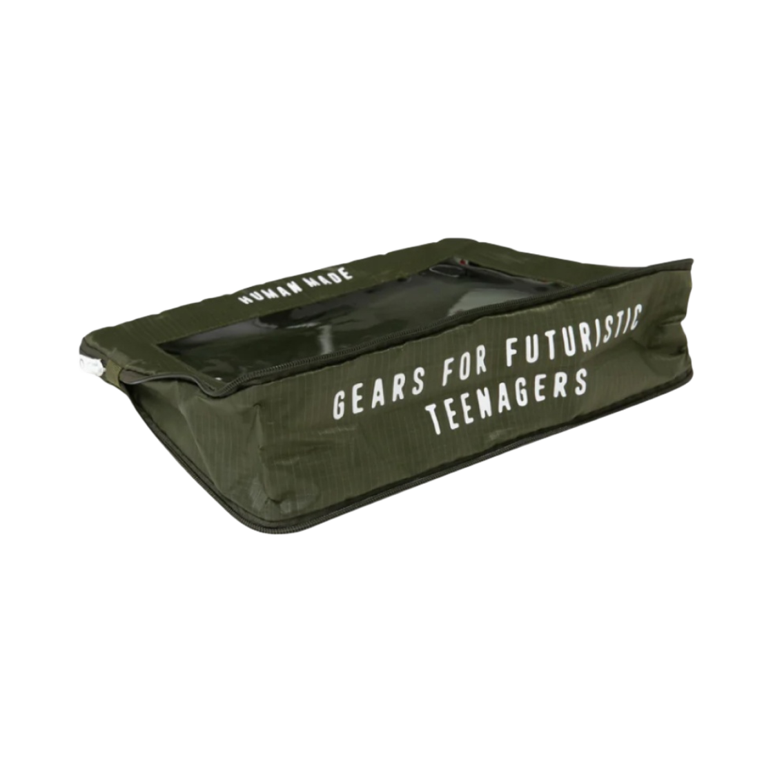 휴먼 메이드 트래블 케이스 라지 올리브 드랩(Human Made Travel Case Large Olive Drab) - 3
