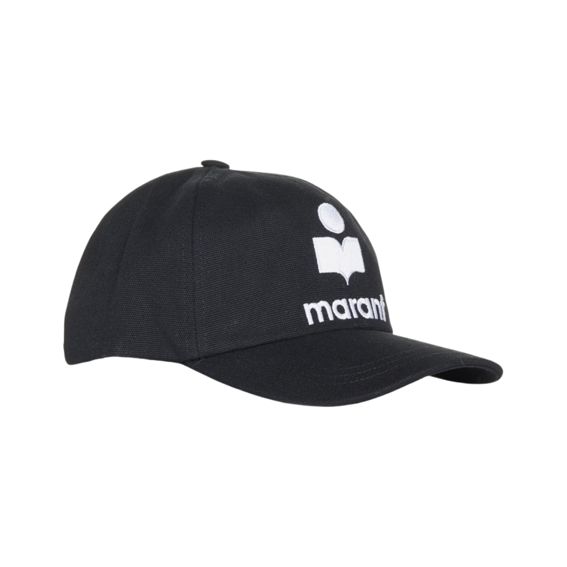 이자벨 마랑 타이론 로고 캡 블랙 에크루 - 23SS(Isabel Marant Tyron Logo Cap Black Ecru - 23SS)