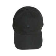Acne Studios Face Patch Baseball Cap Black