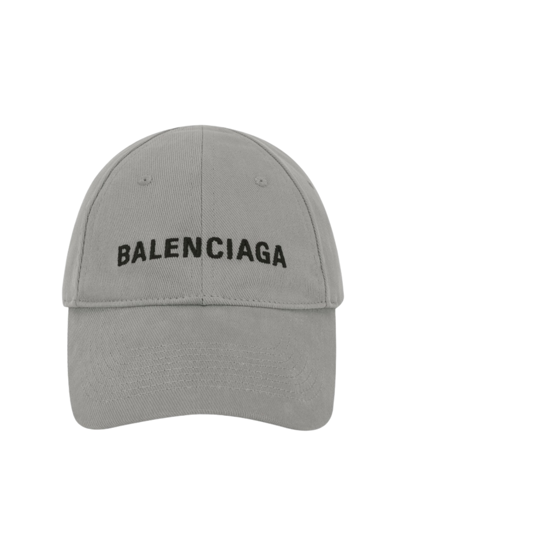 발렌시아가 로고 캡 리드 블랙