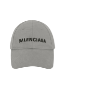 Balenciaga Logo Cap Lead Black