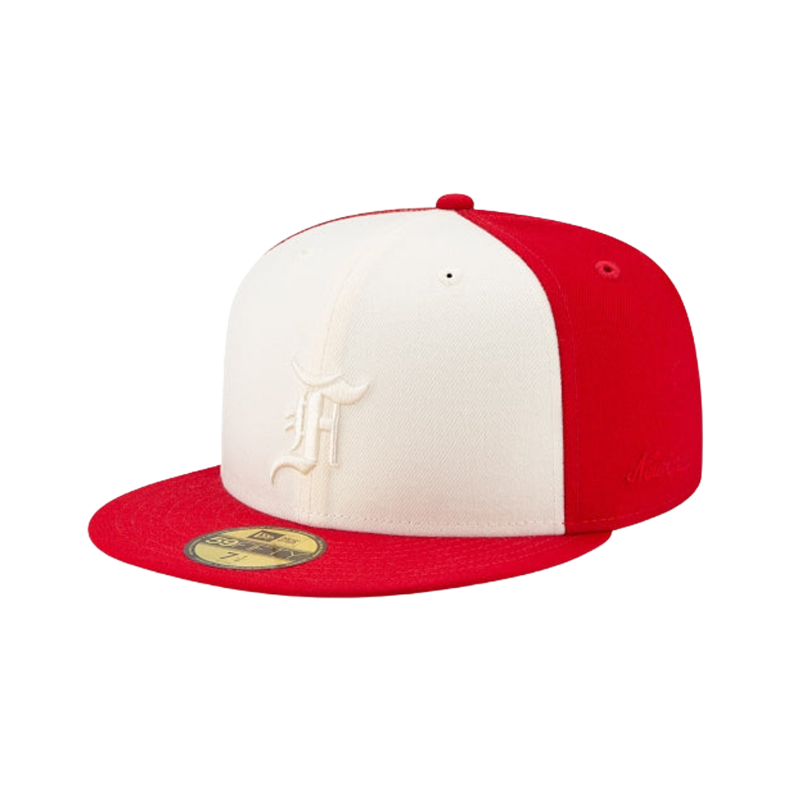 - Essentials x New Era 59FIFTY Fitted Cap Scarlet