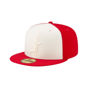 Essentials x New Era 59FIFTY Fitted Cap Scarlet