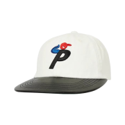 Palace Faux Leather Bunning Man Snapback White - 23SS
