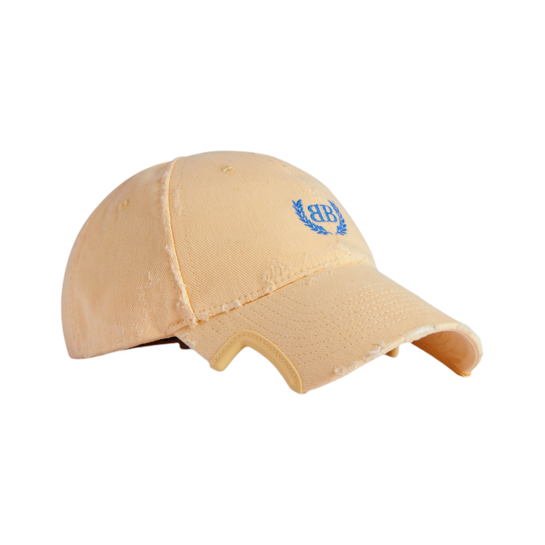 발렌시아가 로렐 클래식 캡 옐로우 블루(Balenciaga Laurel Classic  Cap Yellow Blue) - 2