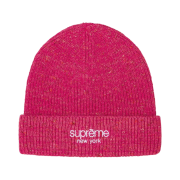 Supreme Rainbow Speckle Beanie Pink - 21FW