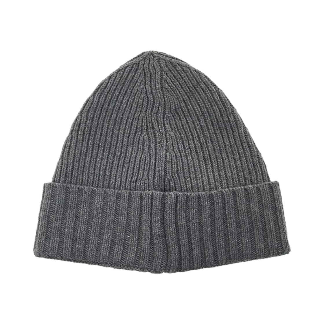 (키즈) 스톤 아일랜드 N03Z3 립드 울 캐시미어 비니 차콜 - 23FW((Kids) Stone Island N03Z3 Ribbed Wool Cashmere Beanie Charcoal - 23FW) - 2