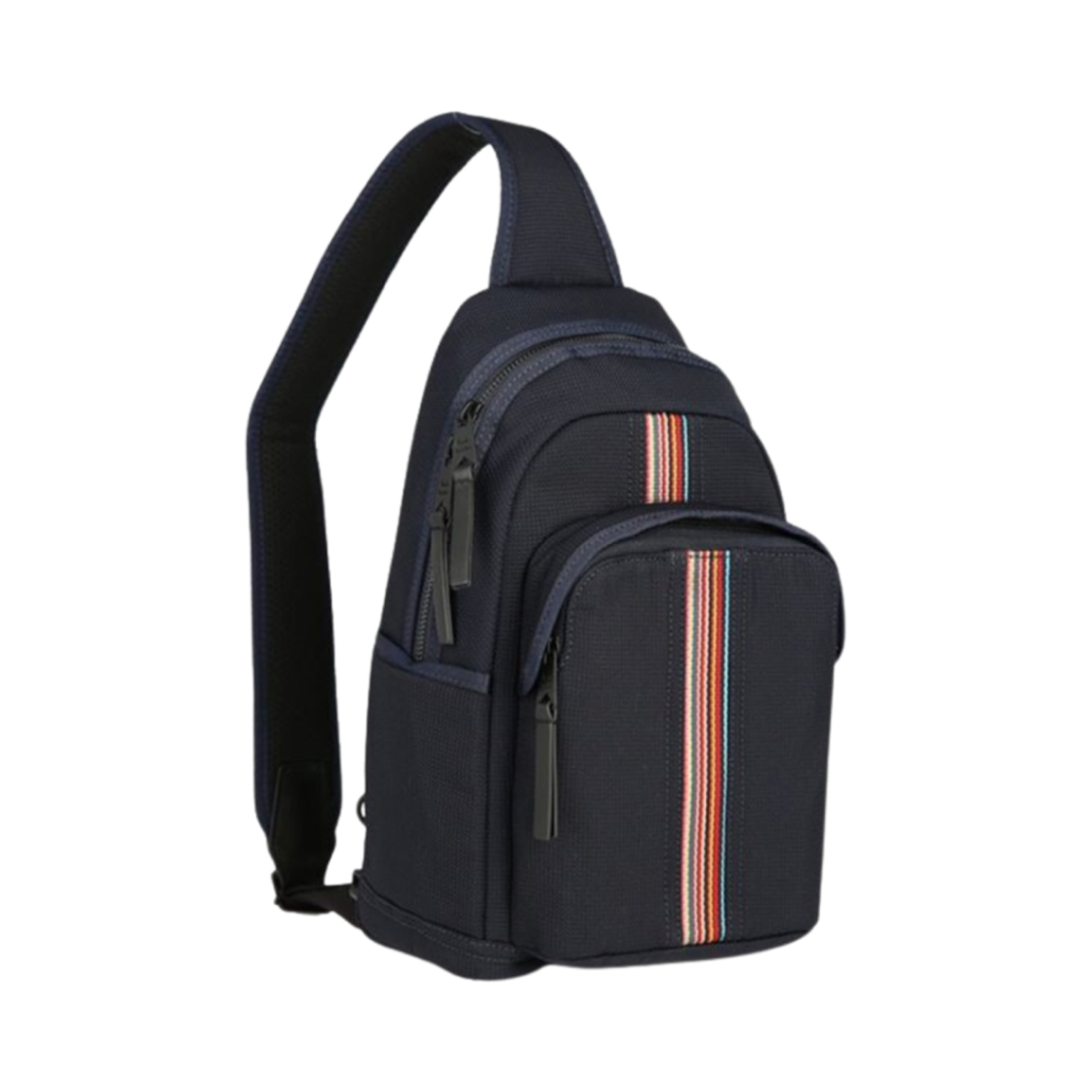 M1A-7637-ACMULT-47 Paul Smith Signature Stripe CrossBody Bag Navy