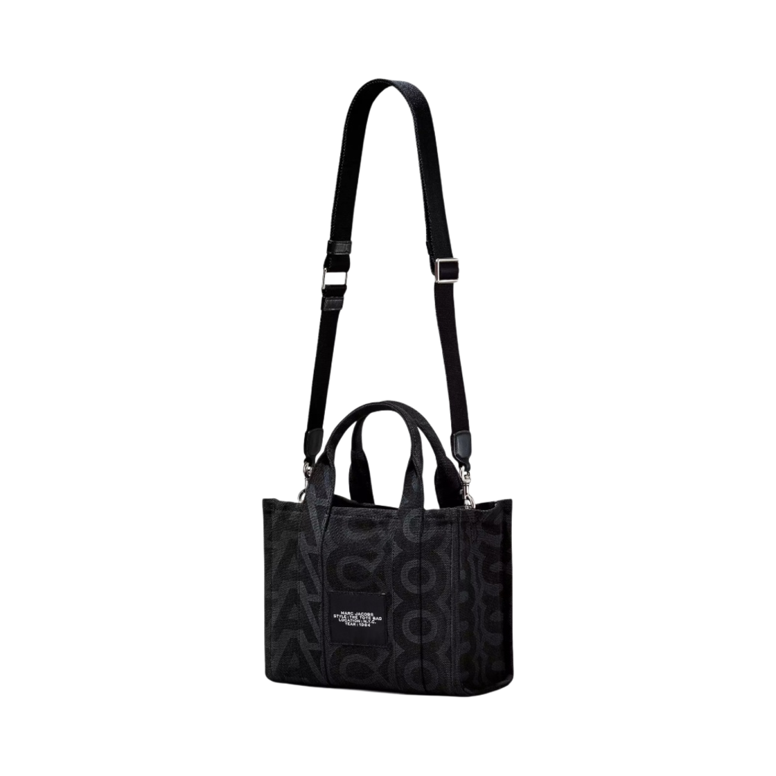 마크 제이콥스 더 아웃라인 모노그램 스몰 토트백 블랙(Marc Jacobs The Outline Monogram Small Tote Bag Black) - 3