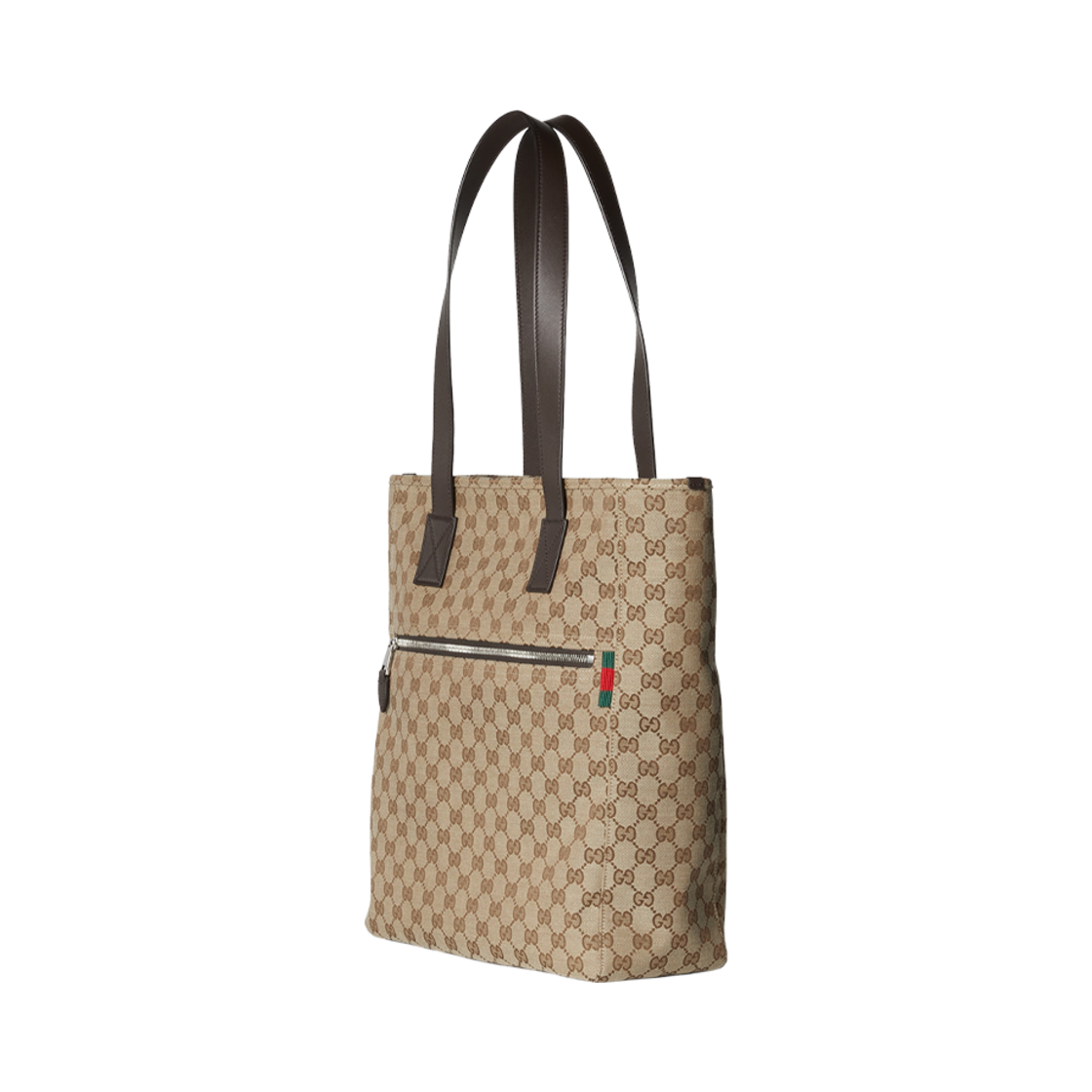 구찌 GG 캔버스 라지 토트 백 베이지 브라운(Gucci GG Canvas Large Tote Bag Beige Brown) - 2