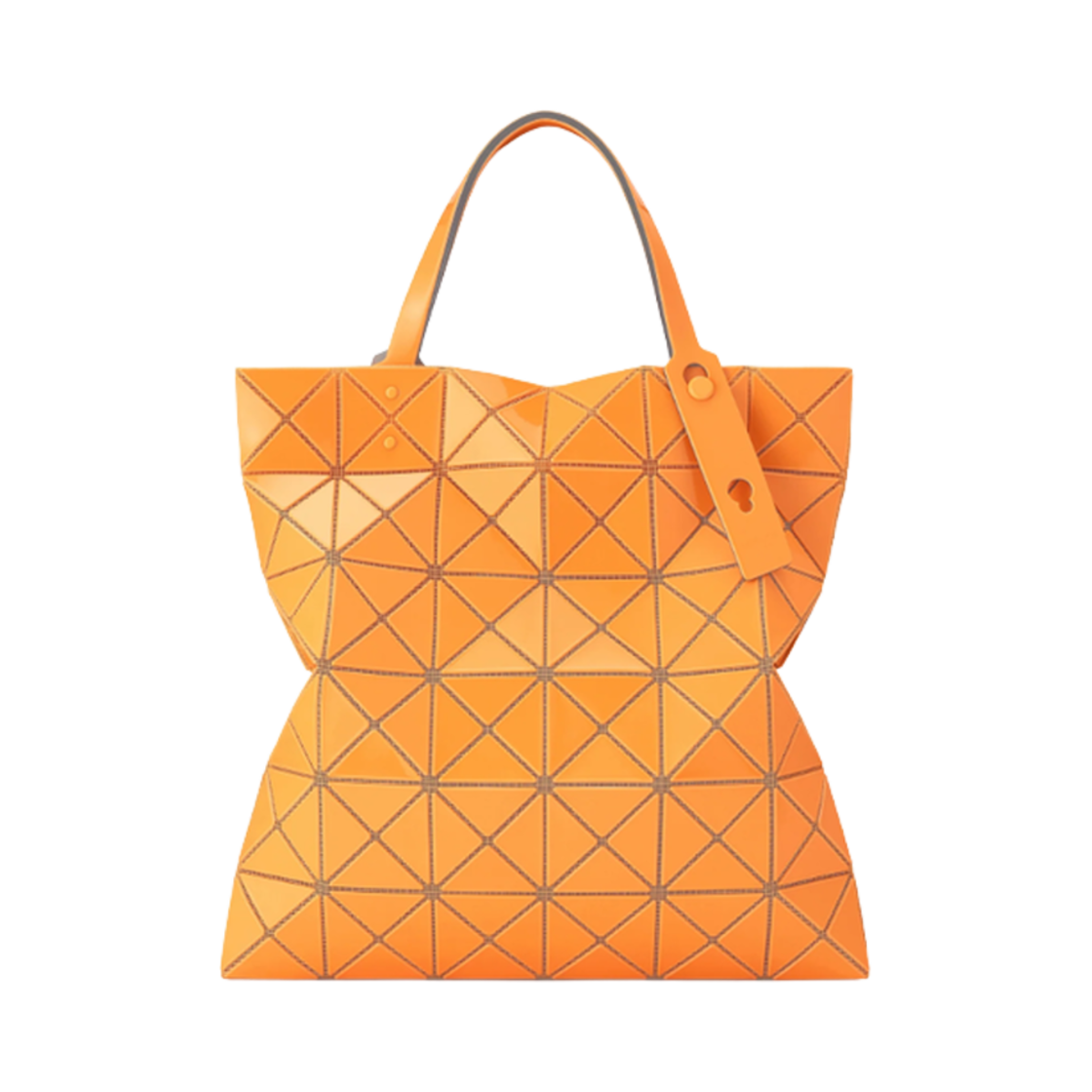 바오 바오 이세이 미야케 루센트 원톤 토트백 오렌지(Bao Bao Issey Miyake Lucent One-Tone Tote Bag Orange) - 1