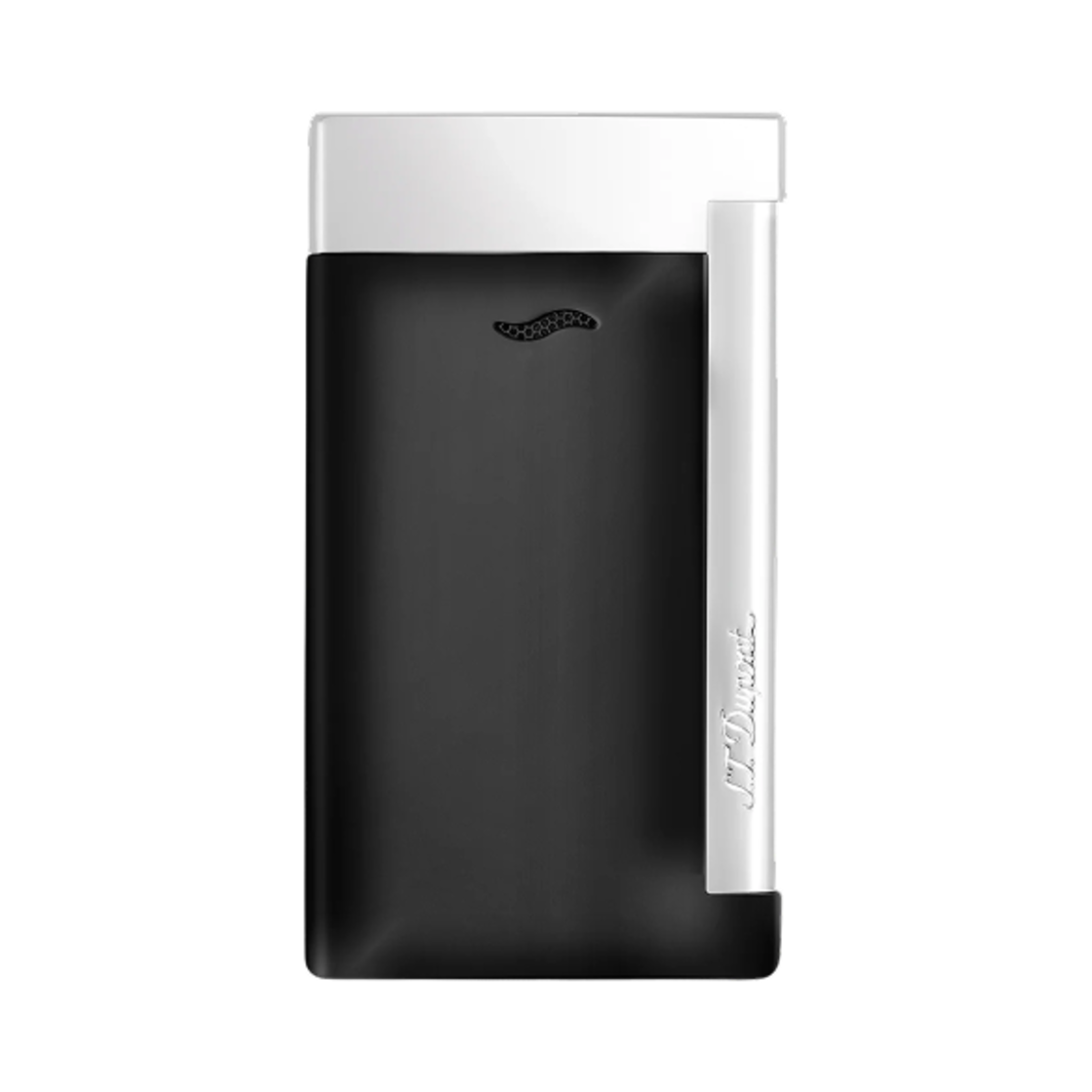 S.T. 듀퐁 슬림 7 라이터 블랙 실버(S.T. Dupont Slim 7 Lighter Black Silver)