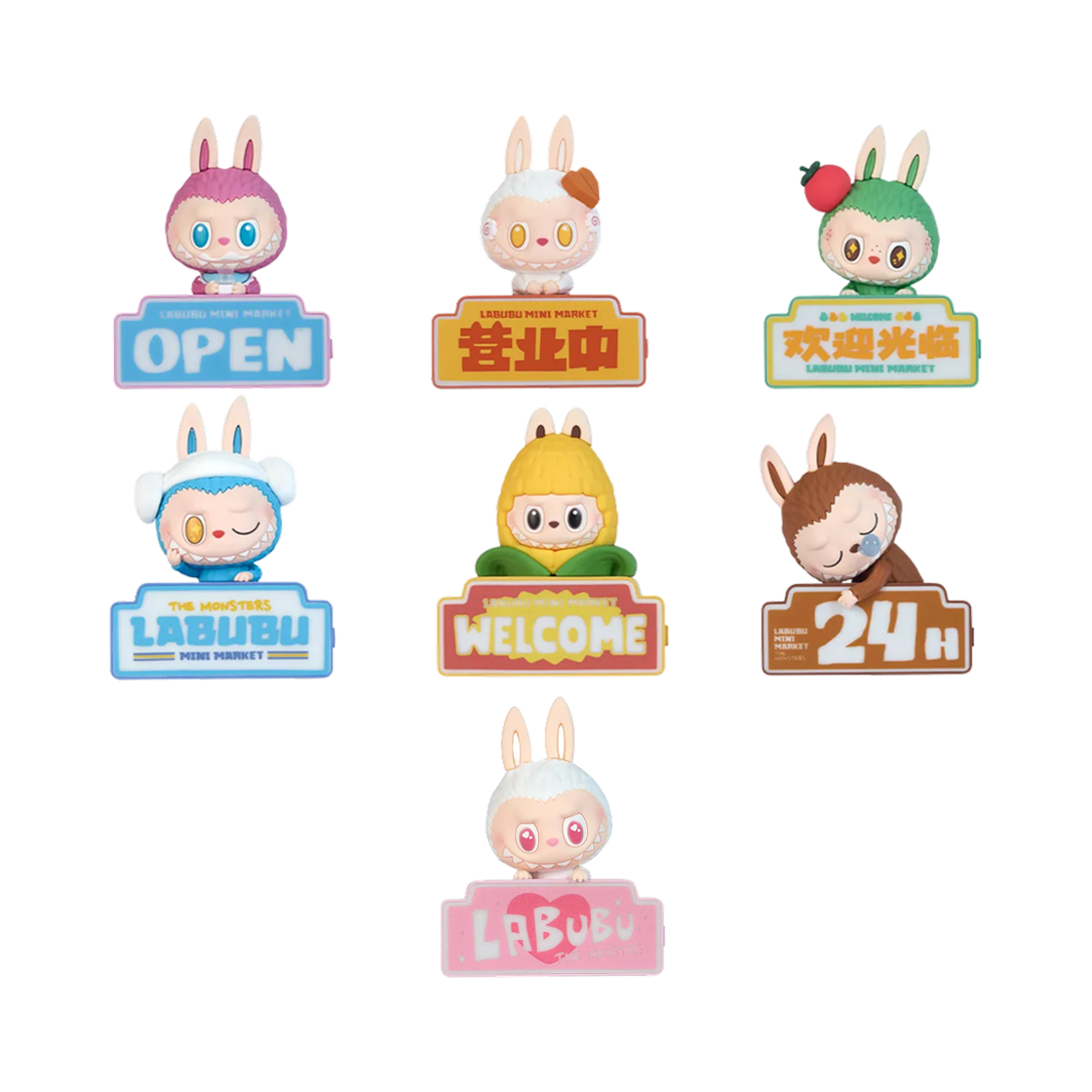 팝마트 라부부 더 몬스터즈 와키 마트 시리즈 프리지 마그넷 (1개입)(Pop Mart Labubu The Monsters Wacky Mart Series Fridge Magnet (1 Blind Box)) - 2