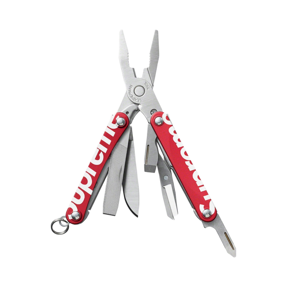슈프림 x 레더맨 스쿼트 PS4 멀티툴 레드 - 21SS(Supreme x Leatherman Squirt PS4 Multitool Red - 21SS)