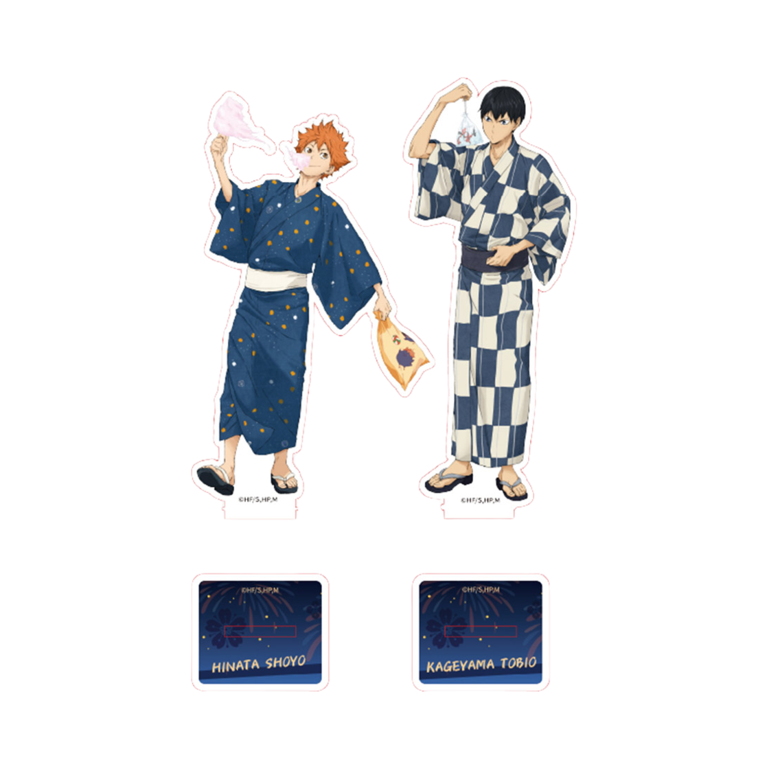 6977299620506 HAIKYU Matsuri Acrylic Stand Hinata & Kageyama