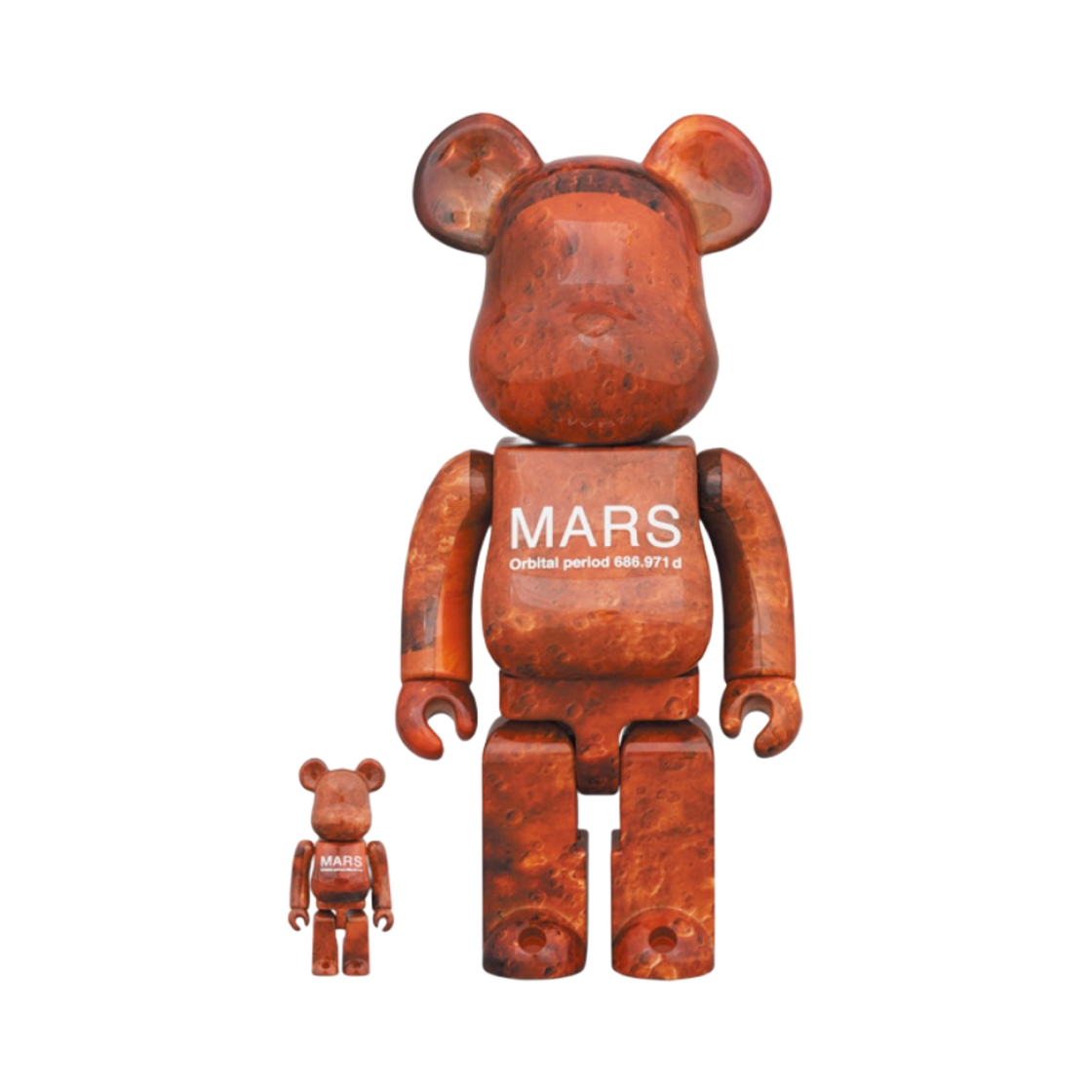 베어브릭 버추얼 전시회 2020 마스 100% & 400% 세트(Bearbrick Exhibition 2020 In Virtual Mars 100% & 400% Set) - 1