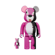 Bearbrick Breaking Bad Pink Bear 100% & 400% Set