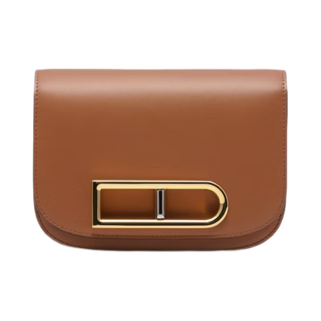 델보 링고 스몰 올렁 카프 탄(Delvaux Lingot Small Olen Calf Tan)