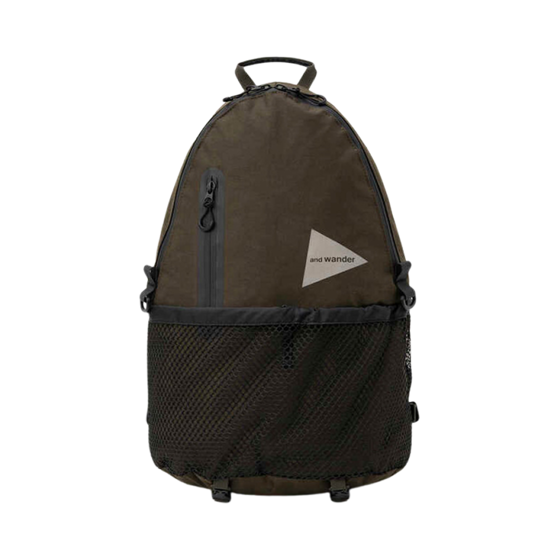 앤드원더 PE/CO 20L 데이팩 다크 카키(And Wander PE/CO 20L Daypack Dark Khaki)
