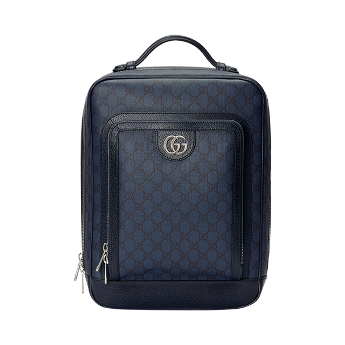 구찌 오피디아 GG 미디움 백팩 블루 블랙 슈프림(Gucci Ophidia GG Medium Backpack Blue Black Supreme) - 1