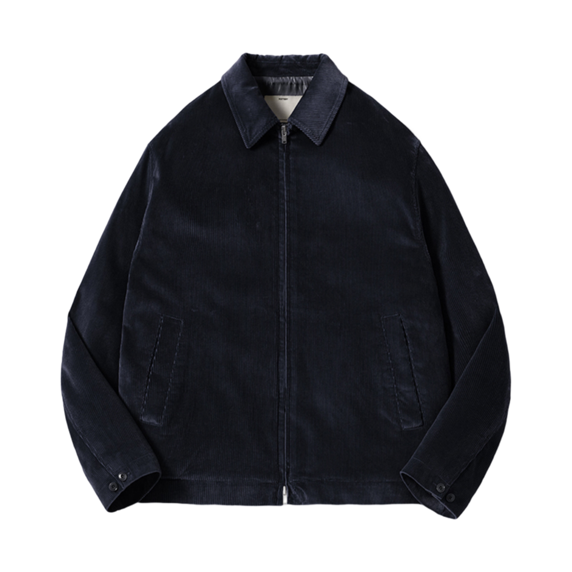 포터리 트리즐러 자켓 브리티쉬 텍스쳐 웨일 코듀로이 클로스 워셔 피니쉬 다크 네이비(Pottery Drizzler Jacket British Texture 10 Wale Corduroy Cloth Washer Finish Dark Navy)