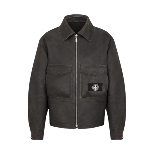Dior x Stone Island Napa Lambskin Jacket Black