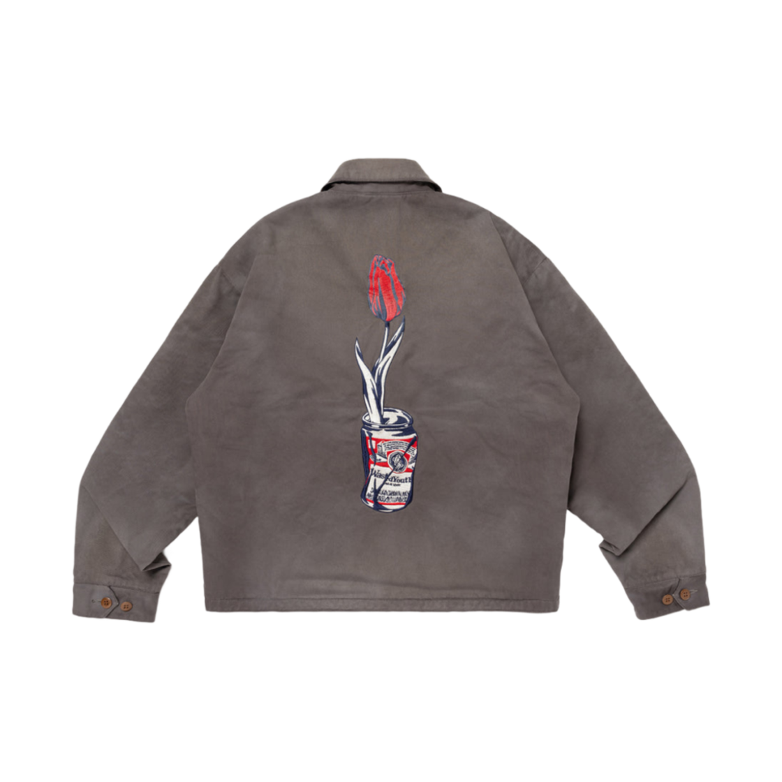 베르디 웨이스티드 유스 드리즐러 자켓 그레이(Verdy Wasted Youth Drizzler Jacket Gray)